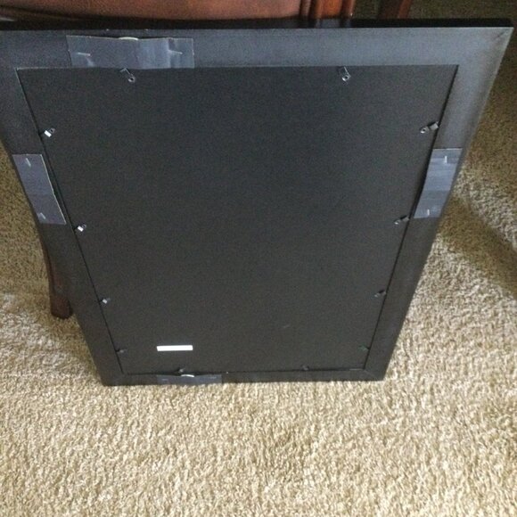 this is a canvas of effort football in a 20x30 black frame - Picture 8 of 8